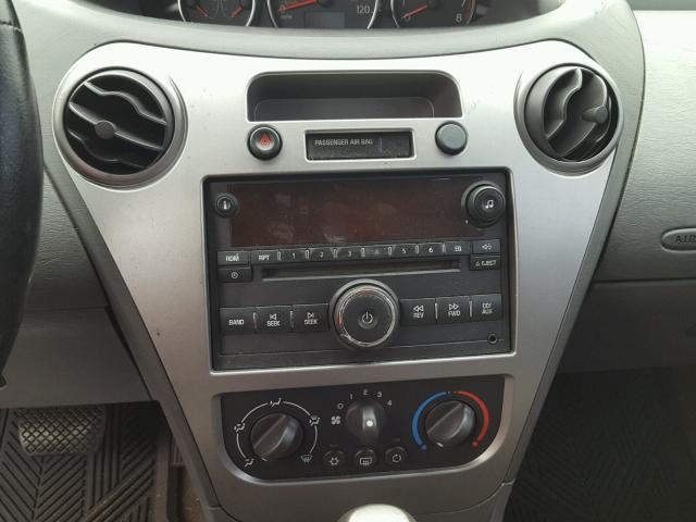 1G8AJ55F96Z152126 - 2006 SATURN ION LEVEL GRAY photo 9