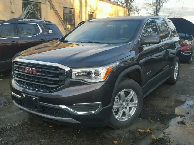 1GKKNKLA9HZ277994 - 2017 GMC ACADIA SLE CHARCOAL photo 2