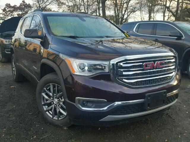 1GKKNMLS5JZ105441 - 2018 GMC ACADIA SLT BURGUNDY photo 1