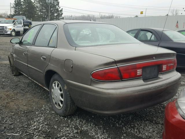 2G4WS52J341242651 - 2004 BUICK CENTURY CU BROWN photo 3