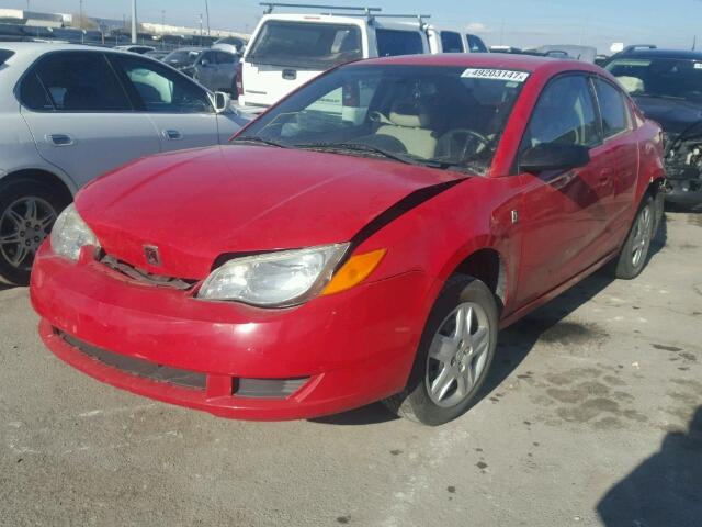 1G8AM15F67Z135401 - 2007 SATURN ION LEVEL RED photo 2