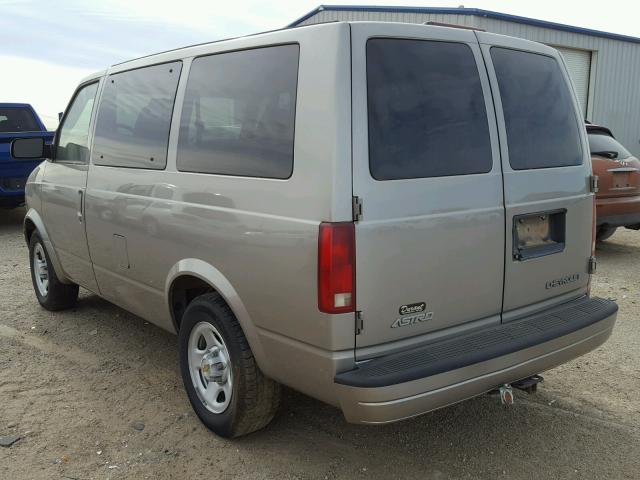 1GNDM19X83B101850 - 2003 CHEVROLET ASTRO BEIGE photo 3