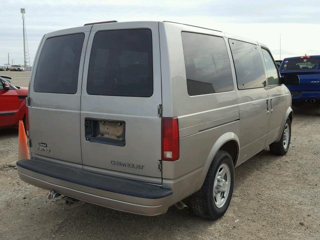 1GNDM19X83B101850 - 2003 CHEVROLET ASTRO BEIGE photo 4