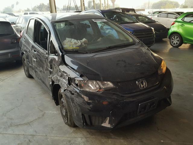 3HGGK5G54HM700153 - 2017 HONDA FIT LX BLACK photo 1