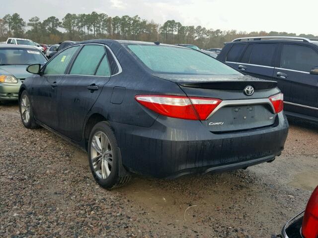 4T1BF1FK6FU904034 - 2015 TOYOTA CAMRY LE ლურჯი ფოტო 3