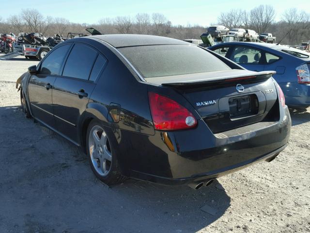 1N4BA41E37C826511 - 2007 NISSAN MAXIMA SE BLACK photo 3