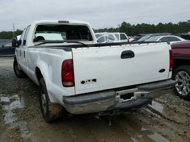 1FTSW20P97EB31697 - 2007 FORD F250 SUPER WHITE photo 3