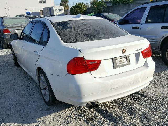 WBAPH7G55BNM56726 - 2011 BMW 328 I WHITE photo 3