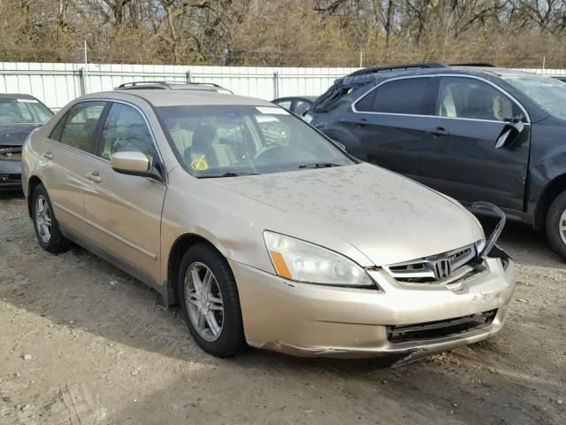 1HGCM66344A083715 - 2004 HONDA ACCORD LX BEIGE photo 1