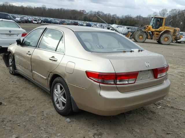 1HGCM66344A083715 - 2004 HONDA ACCORD LX BEIGE photo 3