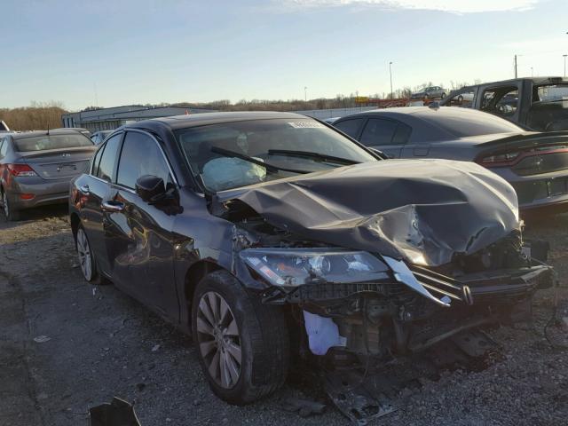 1HGCR2F70FA213862 - 2015 HONDA ACCORD EX BLACK photo 1