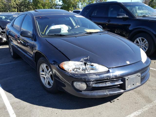 2B3HD56J8YH422305 - 2000 DODGE INTREPID E BLUE photo 1