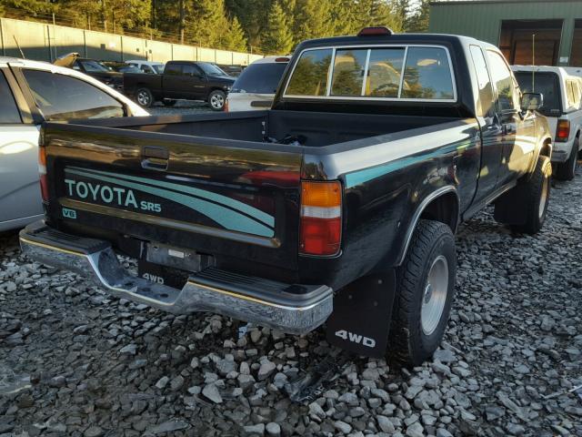 JT4VN13G6R5138826 - 1994 TOYOTA PICKUP 1/2 BLACK photo 4