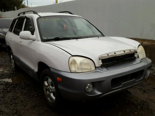 KM8SC73D75U855670 - 2005 HYUNDAI SANTA FE G WHITE photo 1