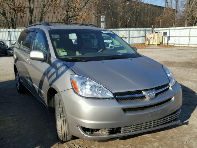 5TDBA22C54S002094 - 2004 TOYOTA SIENNA XLE GRAY photo 1