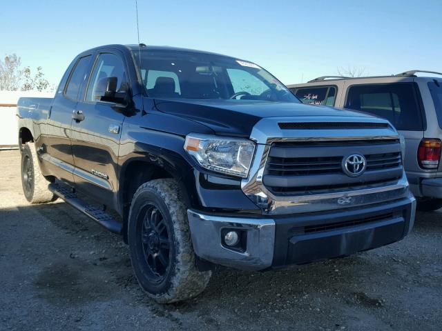 5TFRY5F17EX165863 - 2014 TOYOTA TUNDRA DOU BLACK photo 1