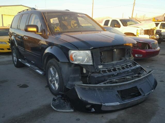 1D8HB58258F101724 - 2008 DODGE DURANGO LI BLACK photo 1