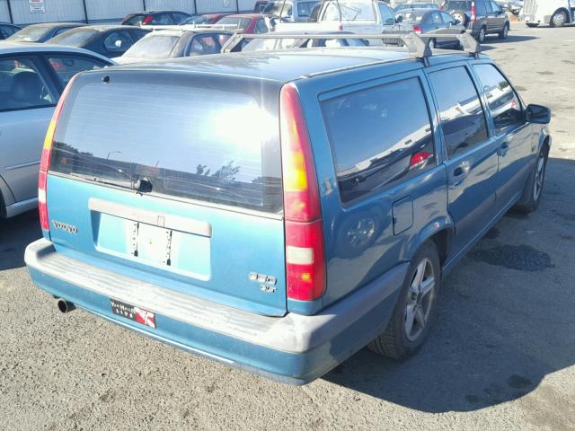 YV1LW5541T2221145 - 1996 VOLVO 850 BASE BLUE photo 4