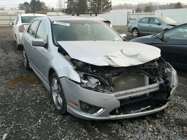 3FAHP0KC2AR420114 - 2010 FORD FUSION SPO SILVER photo 1