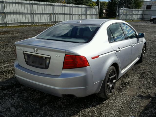 19UUA65515A069711 - 2005 ACURA TL SILVER photo 4