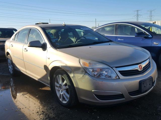 1G8ZS57N68F140637 - 2008 SATURN AURA XE TAN photo 1