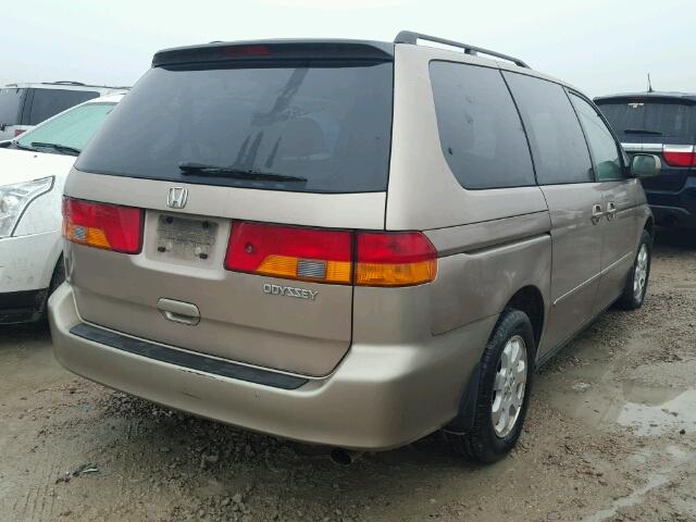 5FNRL18633B133905 - 2003 HONDA ODYSSEY EX TAN photo 4