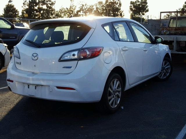 JM1BL1LP3D1831653 - 2013 MAZDA 3 I WHITE photo 4