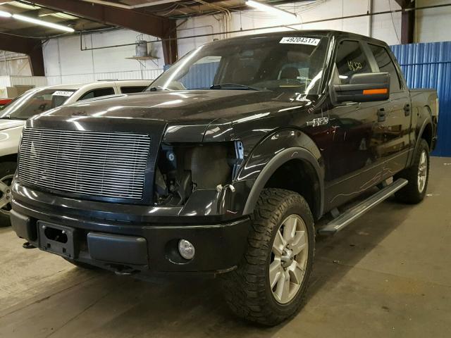 1FTFW1EV6AFB54231 - 2010 FORD F150 SUPER BLACK photo 2