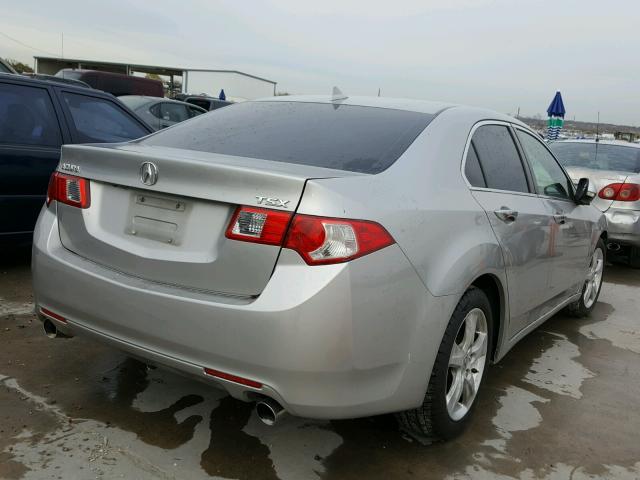 JH4CU26699C010013 - 2009 ACURA TSX SILVER photo 4