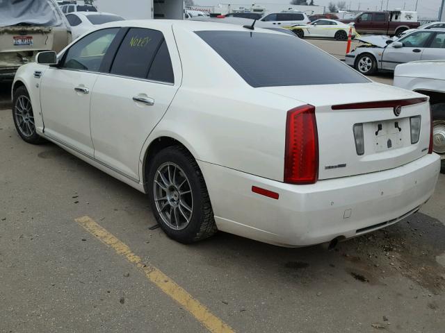 1G6DA67V580131703 - 2008 CADILLAC STS WHITE photo 3