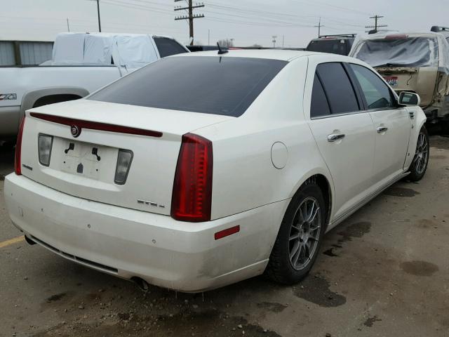 1G6DA67V580131703 - 2008 CADILLAC STS WHITE photo 4