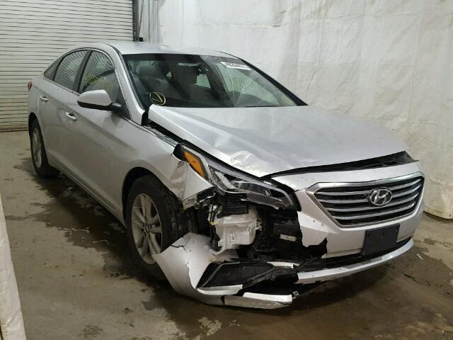 5NPE24AF4GH406449 - 2016 HYUNDAI SONATA SE SILVER photo 1