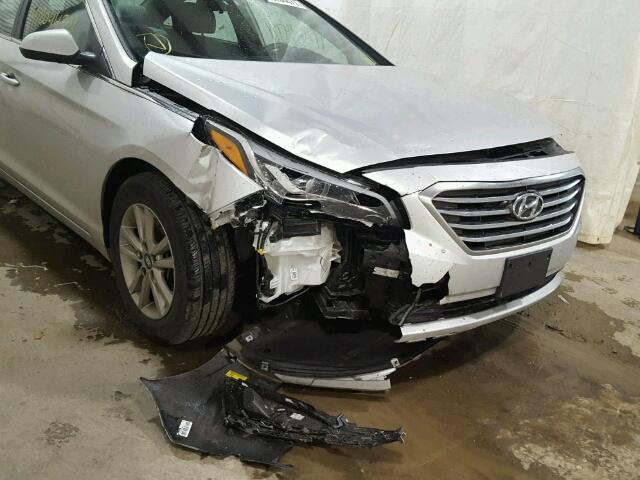 5NPE24AF4GH406449 - 2016 HYUNDAI SONATA SE 银色 照片 9