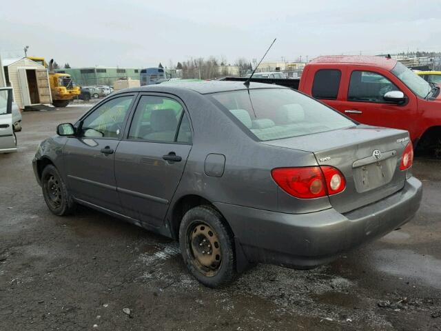 2T1BR32E56C569949 - 2006 TOYOTA COROLLA CE GRAY photo 3