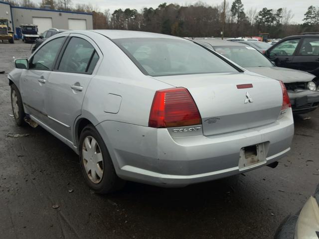 4A3AB36F15E044513 - 2005 MITSUBISHI GALANT ES SILVER photo 3