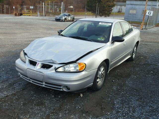 1G2NE52F04M710346 - 2004 PONTIAC GRAND AM S SILVER photo 2