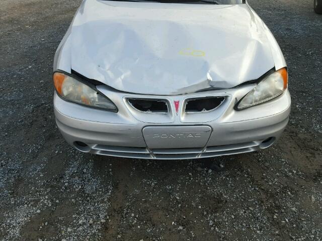 1G2NE52F04M710346 - 2004 PONTIAC GRAND AM S SILVER photo 7