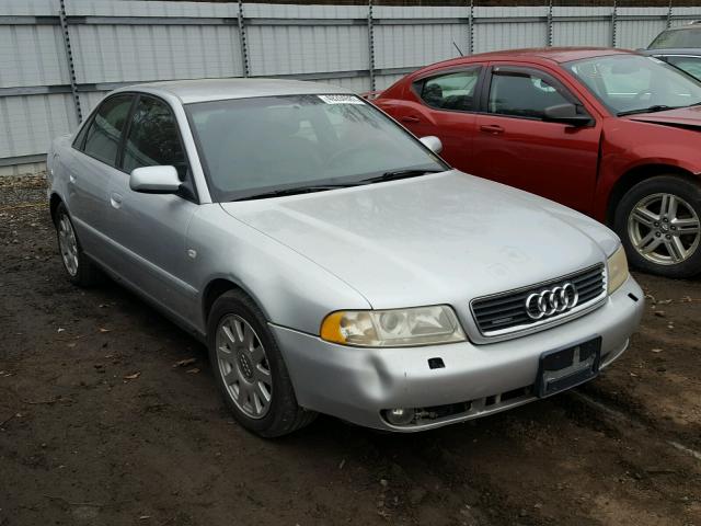 WAUDC28D8YA157029 - 2000 AUDI A4 1.8T QU GRAY photo 1