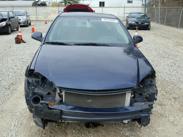 1G1AL15F187263303 - 2008 CHEVROLET COBALT LT BLUE photo 9