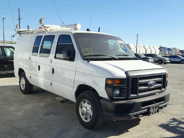 1FTNE2ELXADA19882 - 2010 FORD ECONOLINE WHITE photo 1