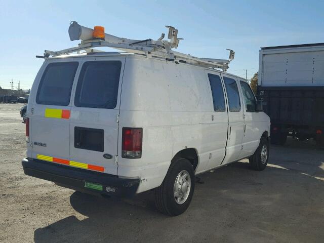 1FTNE2ELXADA19882 - 2010 FORD ECONOLINE WHITE photo 4