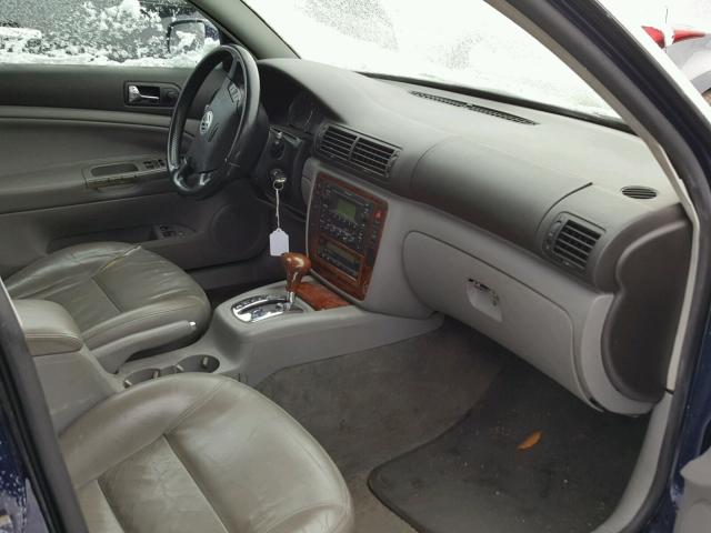 WVWRH63B92P340967 - 2002 VOLKSWAGEN PASSAT GLX 蓝色 照片 5