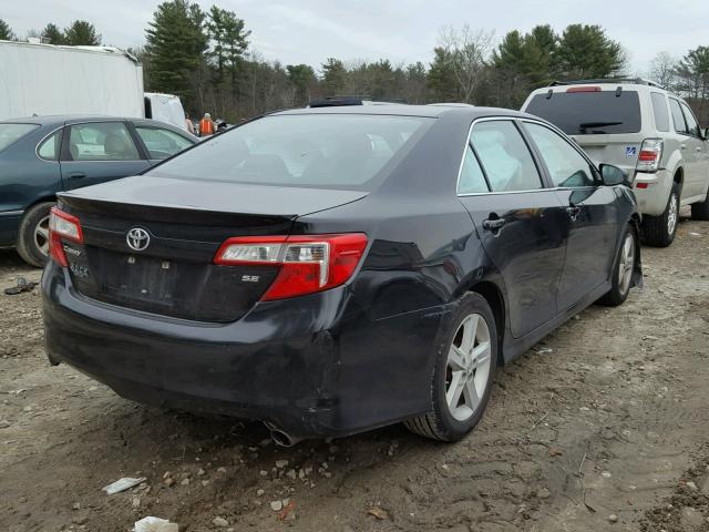 4T1BF1FK0CU116765 - 2012 TOYOTA CAMRY BASE BLACK photo 4