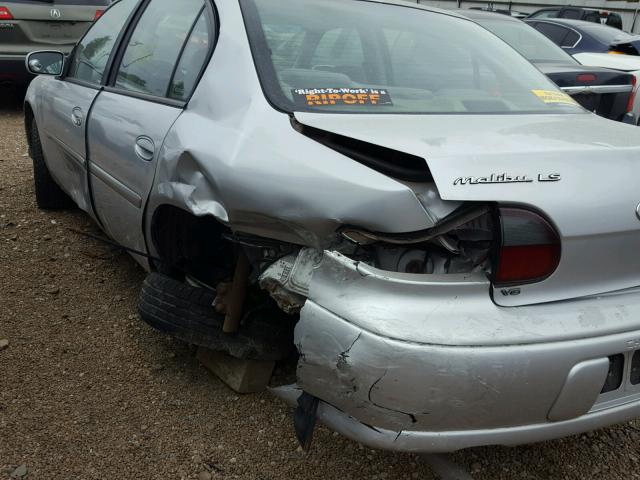 1G1NE52J72M629351 - 2002 CHEVROLET MALIBU LS 银色 照片 10