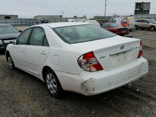 4T1BE32K03U247487 - 2003 TOYOTA CAMRY LE WHITE photo 3