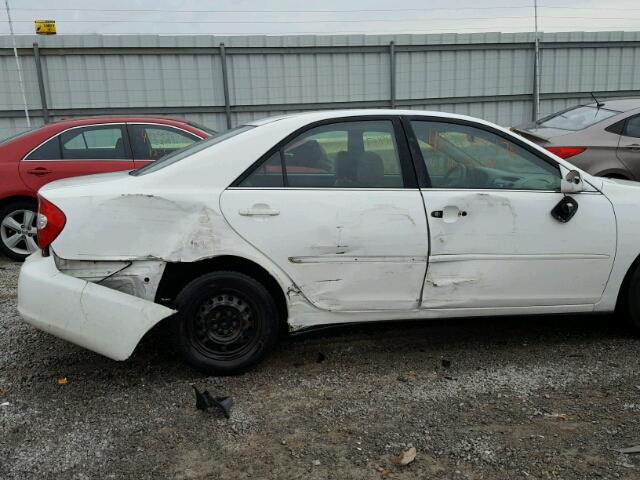 4T1BE32K03U247487 - 2003 TOYOTA CAMRY LE WHITE photo 9