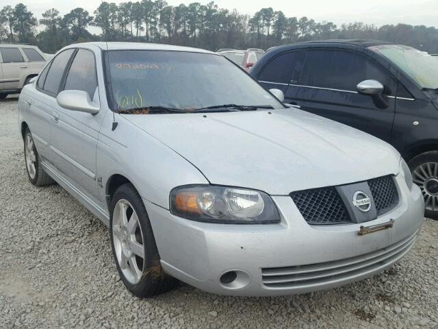 3N1AB51D86L598933 - 2006 NISSAN SENTRA SE- SILVER photo 1