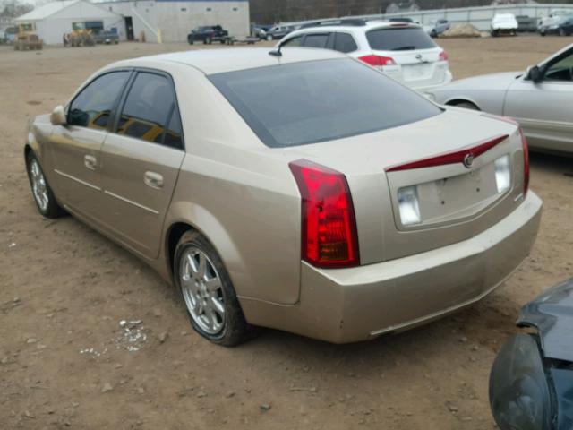 1G6DP567950131629 - 2005 CADILLAC CTS HI FEA GOLD photo 3