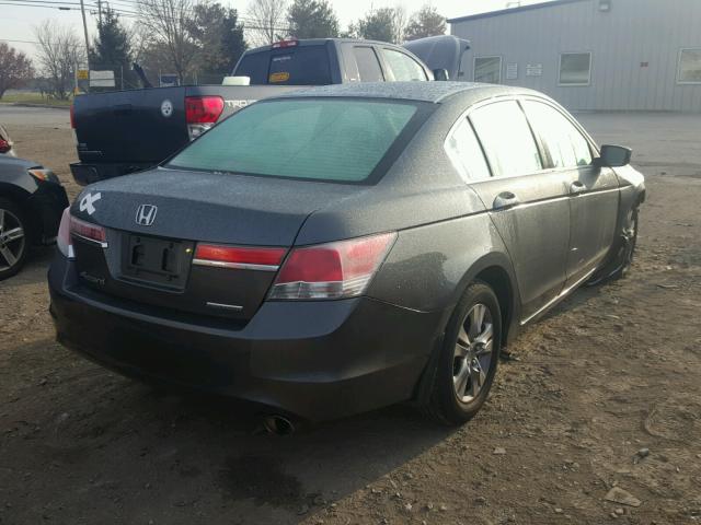 1HGCP2F69CA117446 - 2012 HONDA ACCORD SE GRAY photo 4