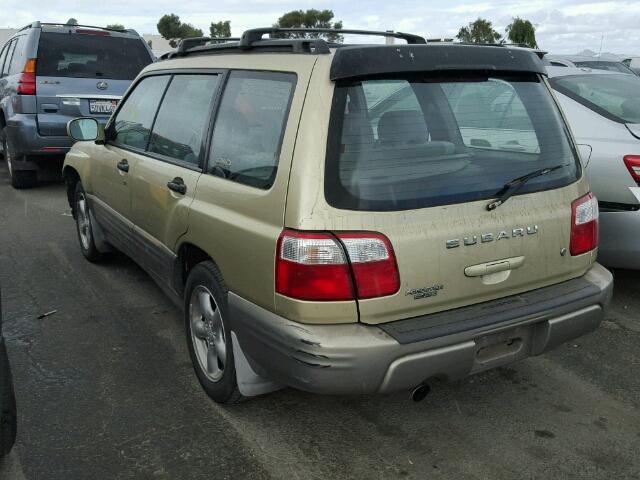 JF1SF65561G733814 - 2001 SUBARU FORESTER S Qəhvəyi foto 3